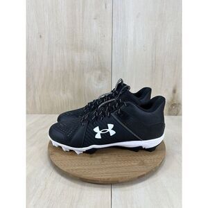 Under Armour Leadoff Low RM Black Molded Baseball Cleats Mens Size 12.5